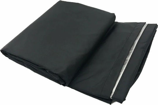 Hurtel Grill Cover Black from Oxford with UV Protection 170cmx61cmx117cmcm