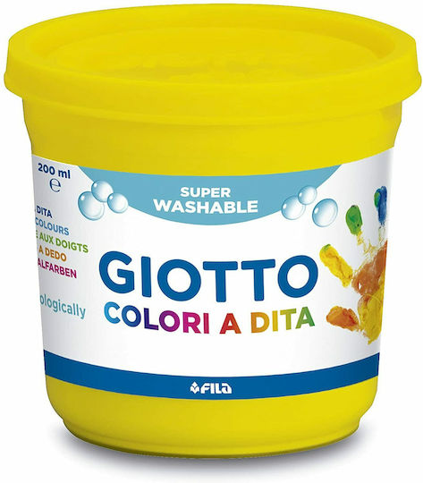 Giotto Colori A Dita Finger Paints Set 200ml 6pcs