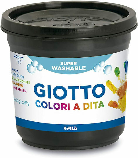 Giotto Colori A Dita Finger Paints Set 200ml 6pcs