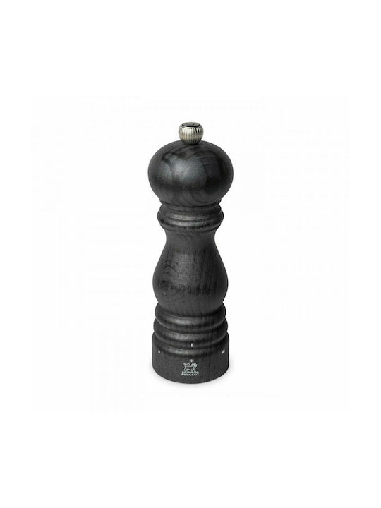 Peugeot Paris Manual Wooden Salt Mill 18cm Black