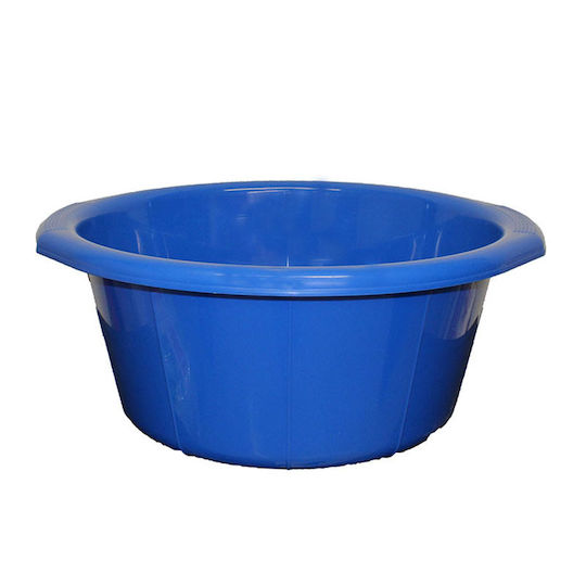 Viomes Basin Round 37.5x37.5x14cm. Capacity 8.5lt Light Blue
