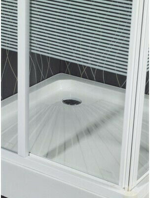 Sanitec A 503 Τετράγωνη Ακρυλική Ντουζιέρα Λευκή 90x90cm