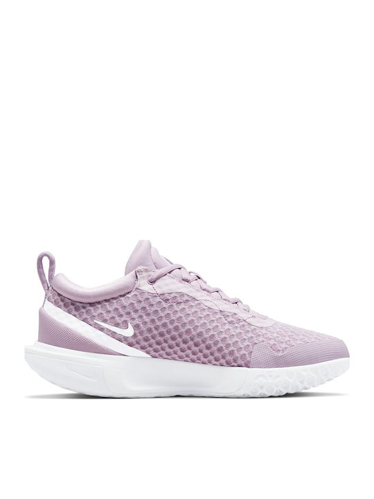 Nike Zoom Pro Women's Tennis Shoes for Hard Courts Doll / White / Amethyst Wave / Volt