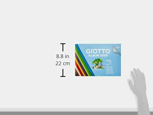 Giotto Canson Cardboard Album Kids A4 Block 20 Sheets