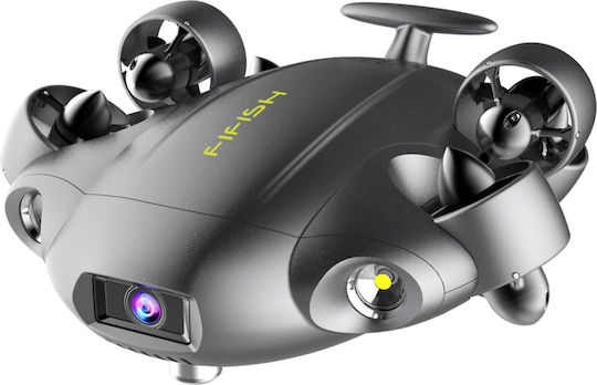 Qysea Fifish V6 Expert Дрон Подводен с 4K Камера и Контролер в черен цвят (кабел 100 м)