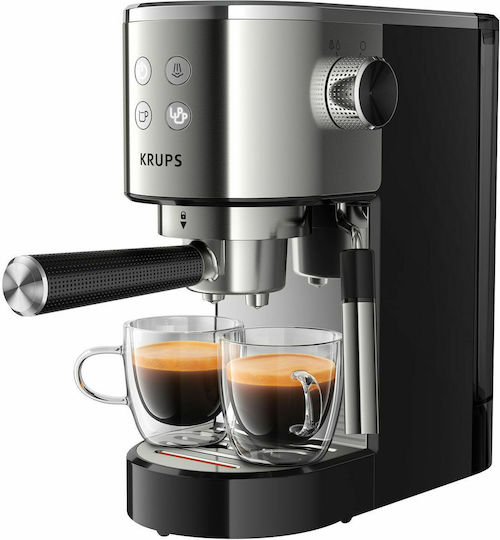 Krups Virtuoso Espressomaschine 1400W Druck 15bar Schwarz