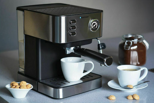 Blaupunkt CMP312 Μηχανή Espresso 850W Πίεσης 15bar Ασημί