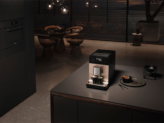 Miele CM 5510 Silence Automatic Espresso Machine 1500W Pressure 15bar with Grinder Copper
