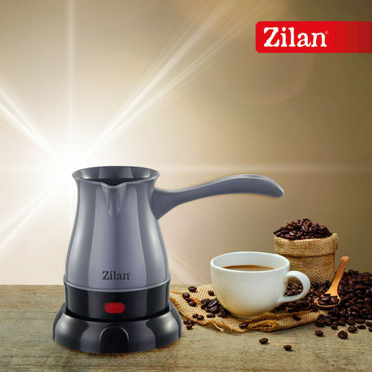 Zilan Electric Greek Coffee Pot 600W with Capacity 300ml Gray