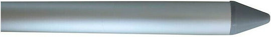 Campus Folding Beach Umbrella Diameter 2m with UV Protection and Air Vent Silver/Blue