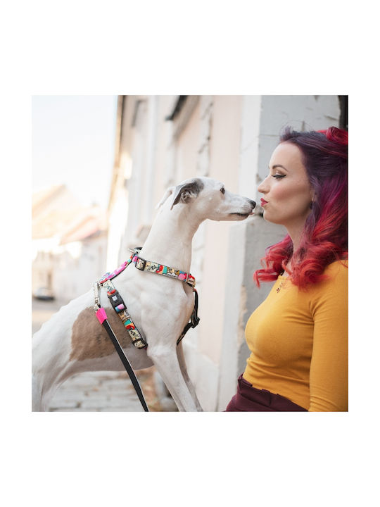 Max & Molly Ham pentru câini Missy Pop Mediu 20mm x 53-69cm