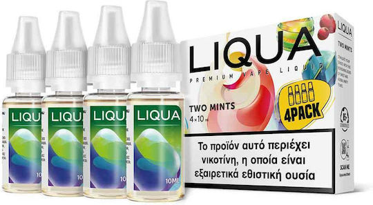Liqua Lichid de Reumplere Gata cu Aromă de Menta 6mg 10ml 4buc
