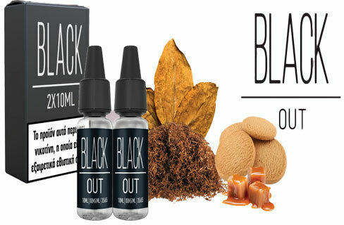 The Liquids Lab Готова Течност за Пълнене Black Out с сладка / Тютюнен Вкус 6мг 10мл 2бр