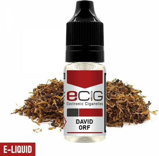 ECig Ready-to-use E-Liquid Tobacco David Orf with Smoking Flavor 6mg 10ml