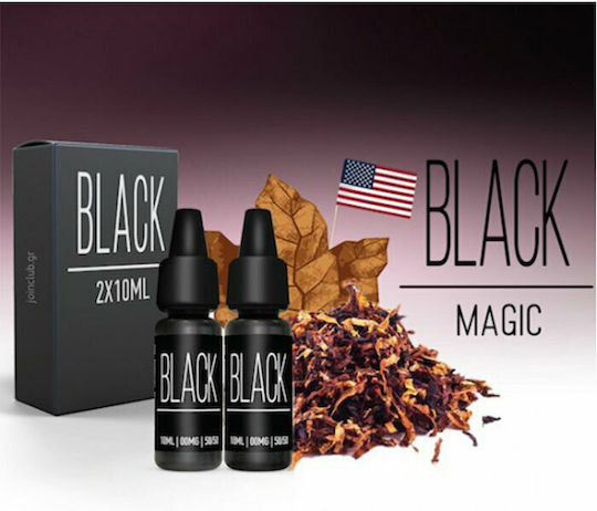 The Liquids Lab Έτοιμο Υγρό Αναπλήρωσης Black Magic με Καπνική Γεύση 6mg 10ml 2τμχ