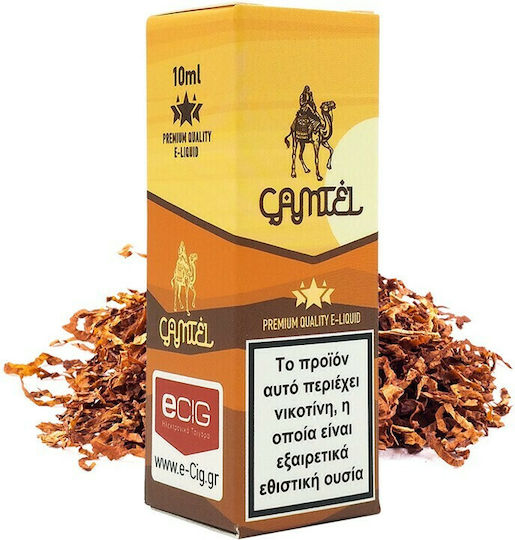 ECig Έτοιμο Υγρό Αναπλήρωσης Καπνός Camtel με Καπνική Γεύση 6mg 10ml
