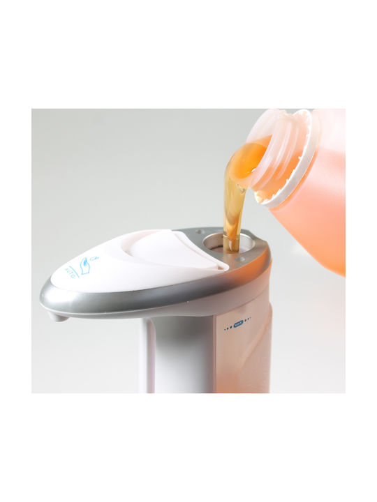 051138 Tabletop Automatic Plastic Dispenser White 300ml