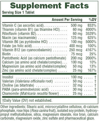 Nature's Plus Mega Stress Supplement for Anxiety 30 tabs