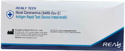 Realy Novel Coronavirus SARS-Cov-2 Antigen Rapid Test with Nasal Sample 20pcs