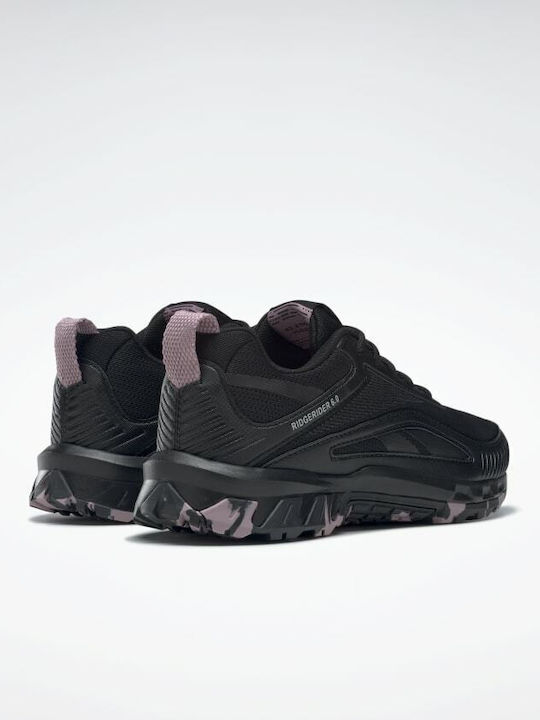 Reebok Ridgerider 6 Women's Hiking Shoes Core Black Pure Grey 3 Infused Lilac