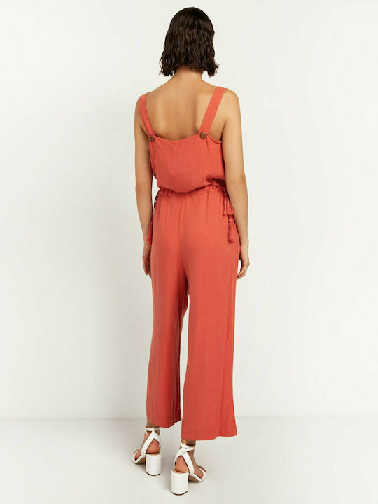 Toi&Moi Women's Sleeveless One-piece Suit Orange