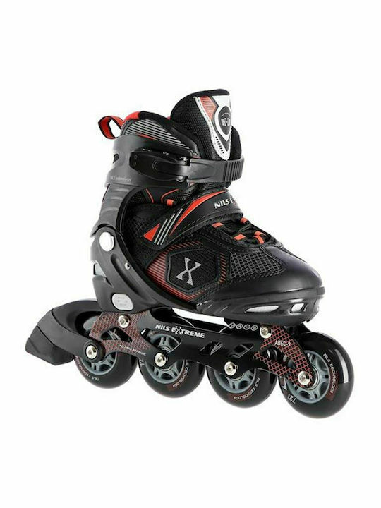 Nils NA9080 Kids Adjustable Inline Rollers Black