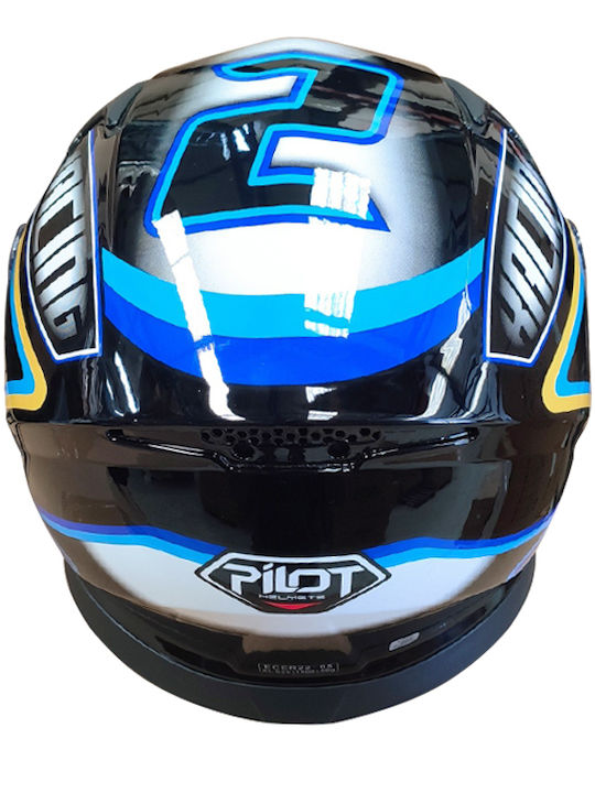 Pilot Snake SV Racing Motorradhelm Vollgesicht ECE 22.05 Gewicht 1500gr