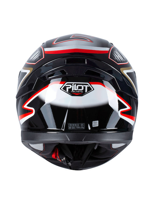 Pilot Snake SV Racing Motorcycle Helmet Full Face ECE 22.05 1500gr
