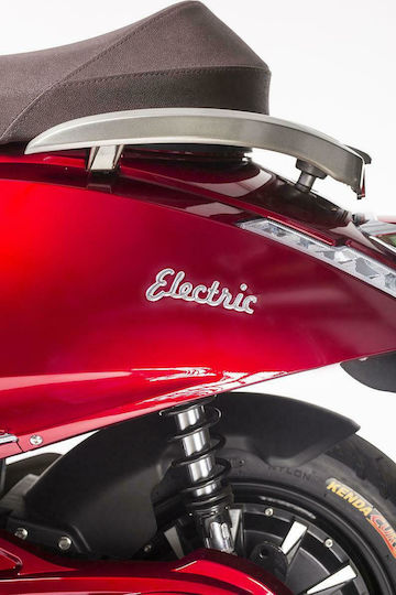 E-Fun Pusa Scooter Electric Putere 5000W cu Viteză Maximă 90km/h Autonomie 100km Bej Culoare