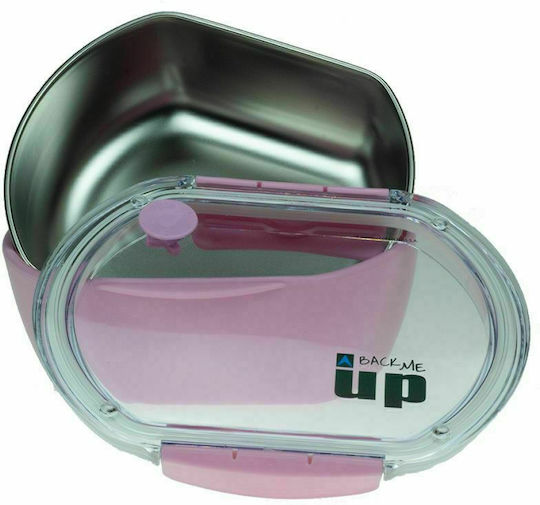 Back Me Up Δοχείο Φαγητού Ροζ 680ml Back Me Up Δοχείο Φαγητού Ροζ 680ml