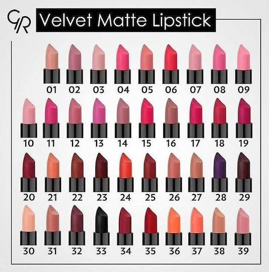 Golden Rose Velvet Matte Κραγιόν Velvet 34 4.2gr