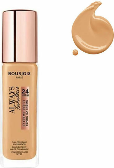 Bourjois Always Fabulous 24Hrs Extreme Resist Liquid Make Up SPF20 310 Beige 30ml