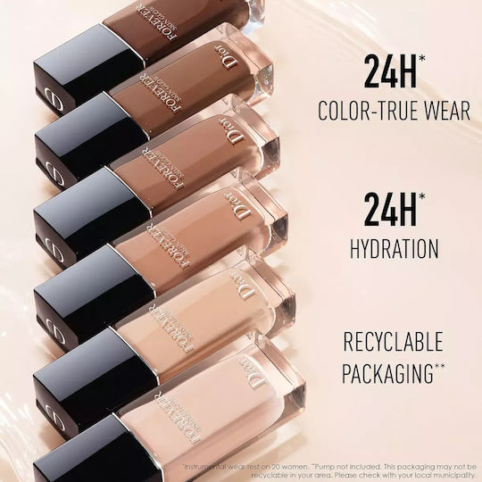 Dior Forever Skin Glow Liquid Foundation 1.5W Warm 30ml