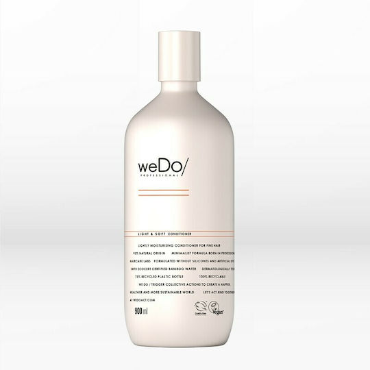 Wedo Professional Light & Soft Conditioner Διατήρησης Χρώματος για Βαμμένα Μαλλιά 900ml