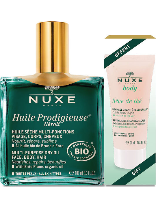 Nuxe Huile Prodigieuse Neroli Oil Hautpflegeset für Feuchtigkeitsspendend & Reinigung Körperreinigung Nuxe Huile Prodigieuse Neroli Oil Hautpflegeset für Feuchtigkeitsspendend & Reinigung Körperreinigung
