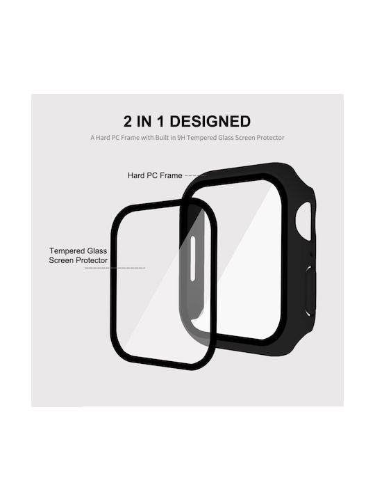 Enkay Plastikhülle in Transparent Farbe für Apple Watch 45mm Enkay Plastikhülle in Transparent Farbe für Apple Watch 45mm