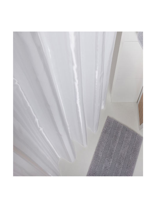 Sorema Listado Shower Curtain 180x200cm White