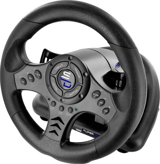 Subsonic SV450 Steering Wheel with Pedals for PC / PS4 / Switch / XBOX One / Xbox Series X/S with 180° Rotation