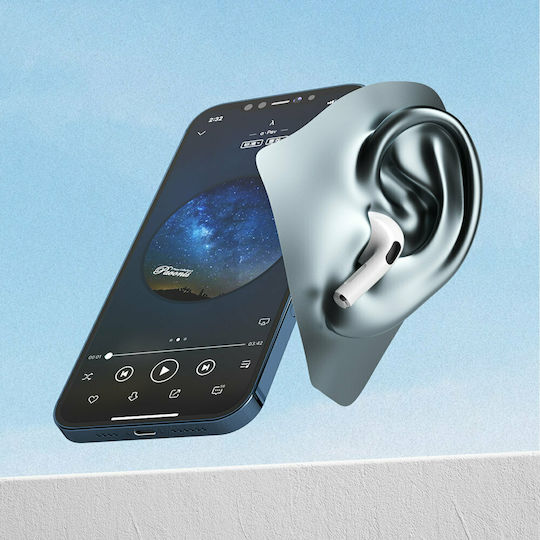 Dudao U15S In-ear Bluetooth Handsfree Earphones with Charging Case White