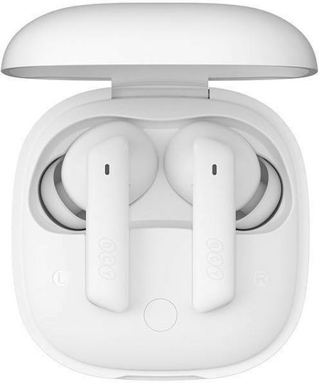 QCY MeloBuds ANC HT05 Bluetooth Handsfree Earphones with Charging Case White