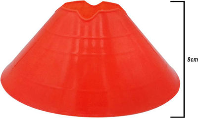 Liga Sport Cut Cone Cone Κομμένος 8cm In Red Colour