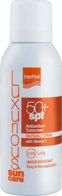 Intermed Antioxidant Sunscreen Invisible Water Αδιάβροχη Αντηλιακή Λοσιόν για το Σώμα SPF50 σε Spray 100ml