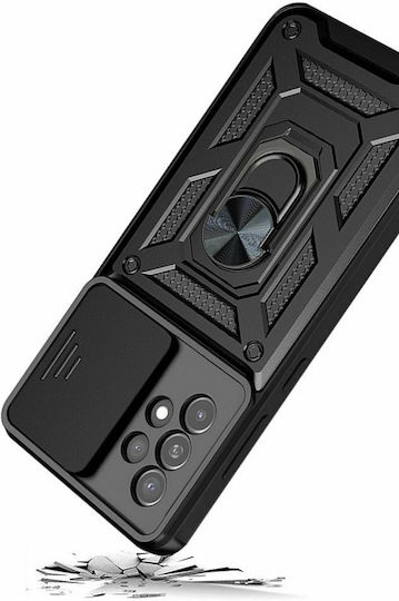 Tech-Protect Camshield Pro Back Cover Πλαστικό Μαύρο (Poco X4 Pro 5G)