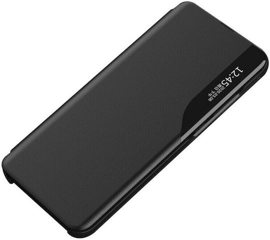 Eco Leather View Book Δερματίνης Μαύρο (Poco M4 Pro 5G / Redmi Note 11s 5G)