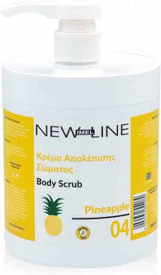 Imel New Line Scrub for Body Pineapple 1000ml