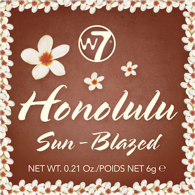 W7 Cosmetics Honolulu Bronzer Powder Sun Blazed 6gr