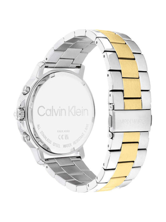 Calvin Klein Sport Ρολόι Μπαταρίας με Μεταλλικό Μπρασελέ Calvin Klein Sport Ρολόι Μπαταρίας με Μεταλλικό Μπρασελέ