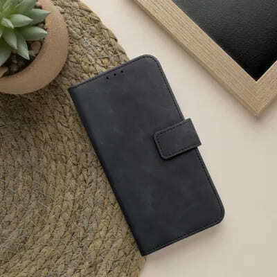 Forcell Tender Synthetic Leather Book Black (iPhone 13 Pro Max)