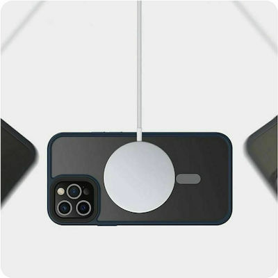 Tech-Protect Magmat MagSafe Umschlag Rückseite Kunststoff / Silikon Matte Black (iPhone 13 Pro)
