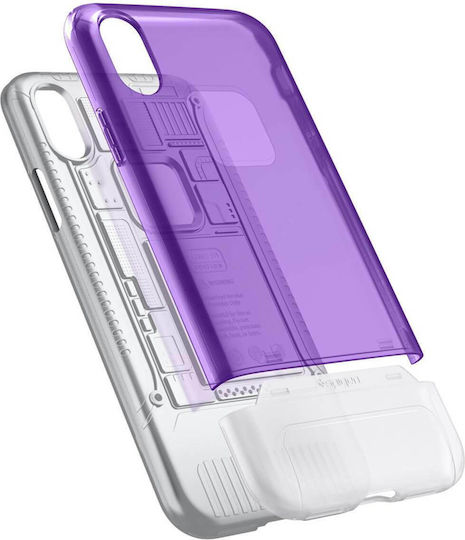 Spigen Classic C1 Задна корица Пластмаса Червен (iPhone X / XS)